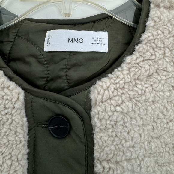 Mango Faux Shearling Jacket - Picture 13 of 15